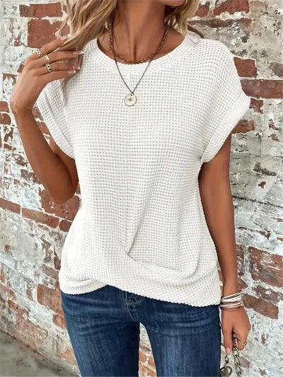 Fiora | Textured Casual Blouse