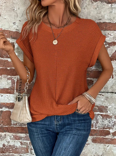 Fiora | Textured Casual Blouse