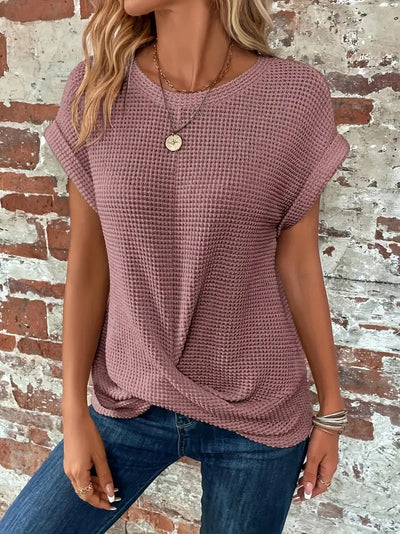 Fiora | Textured Casual Blouse