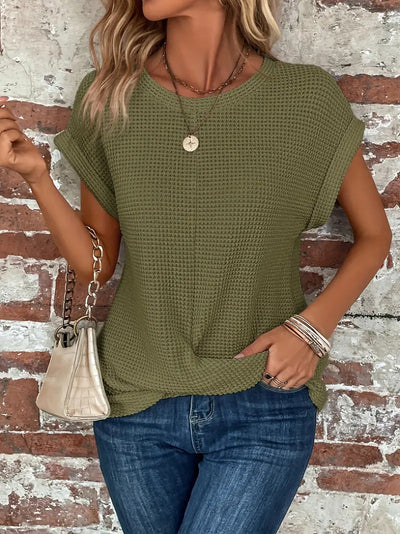 Fiora | Textured Casual Blouse