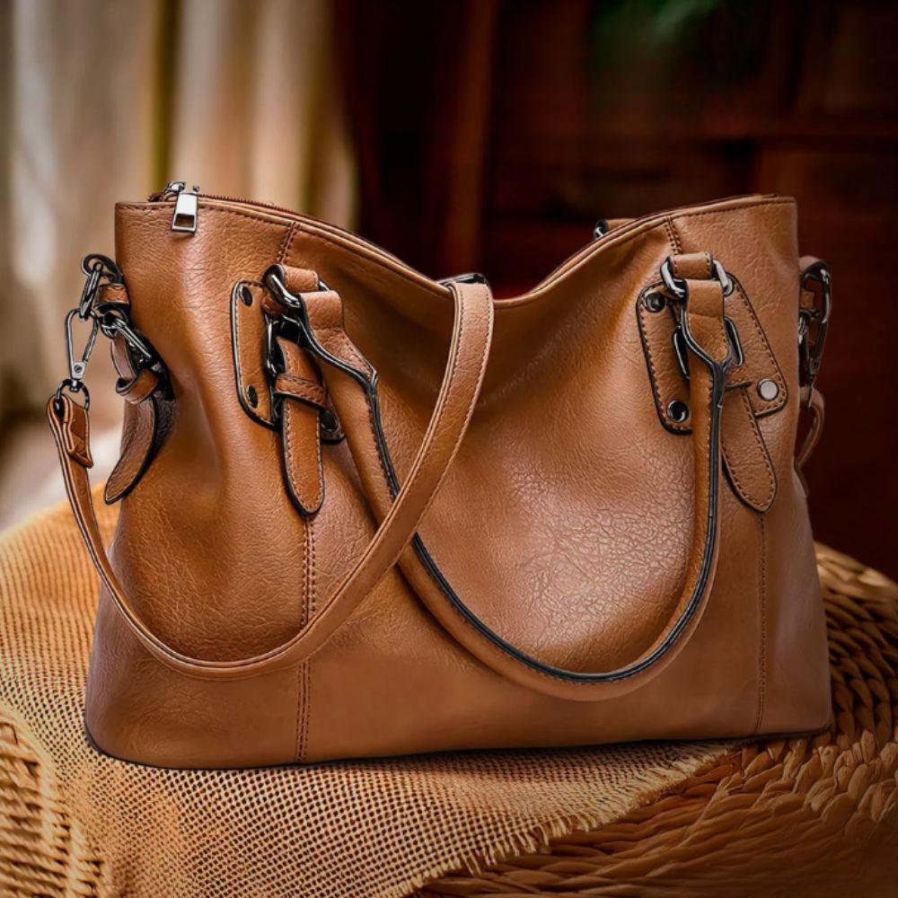 Federica | Structured Leather Handbag
