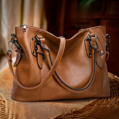 Federica | Structured Leather Handbag