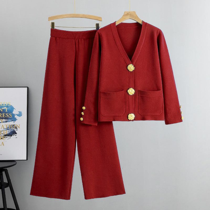 Valeria | Elegant Knit 2-Piece Set