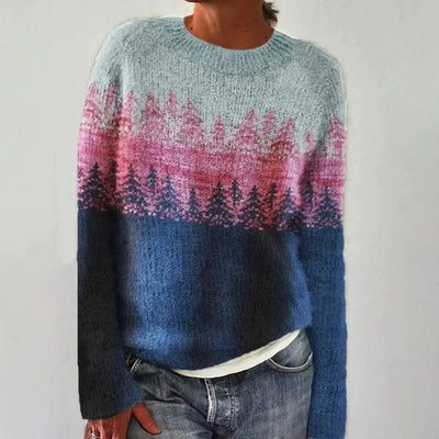 Claire | Playful Sheep Knit Sweater