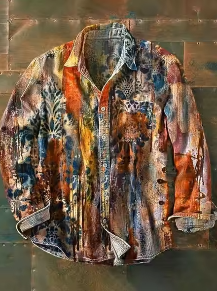 Atlas | Graphic Statement Pocket Shirt