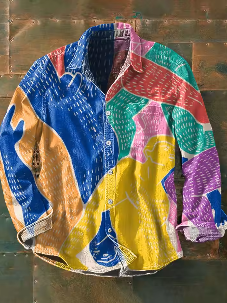 Kiel | Graphic Statement Pocket Shirt